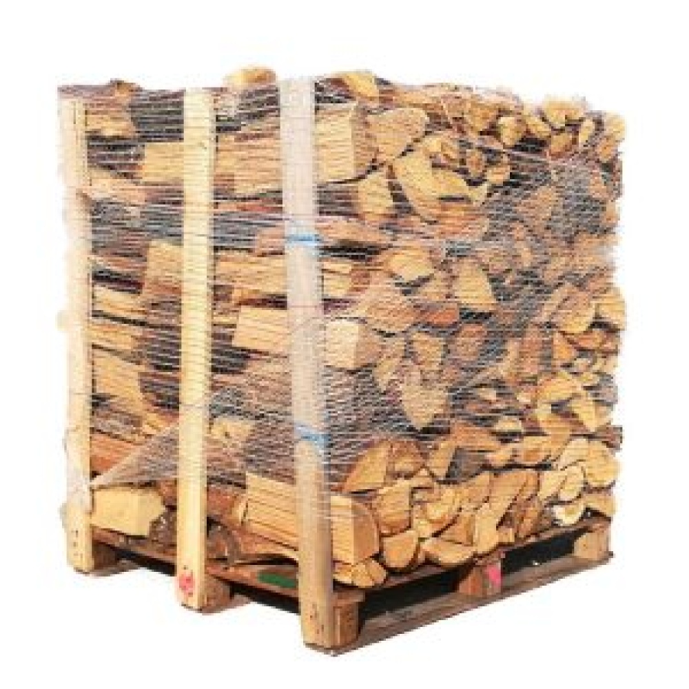 Palettes (2 chêne blanc + 2 Hêtre/Charme) – Bûches de 40 cm