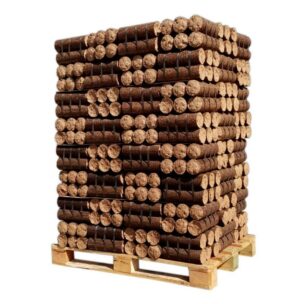 Feuillus + résine – palette 960 kg