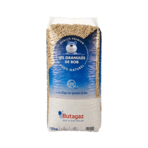 Pellet Butagaz DIN+ 100% résineux – palette de 66 sacs de 15KG